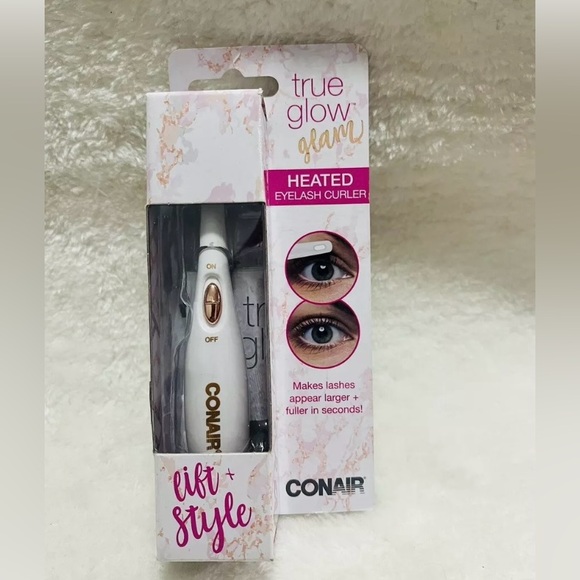 NIB CONAIR HEATED EYELASH CURLER, true glow glam, lift + style, Model HEC2. - Picture 1 of 3